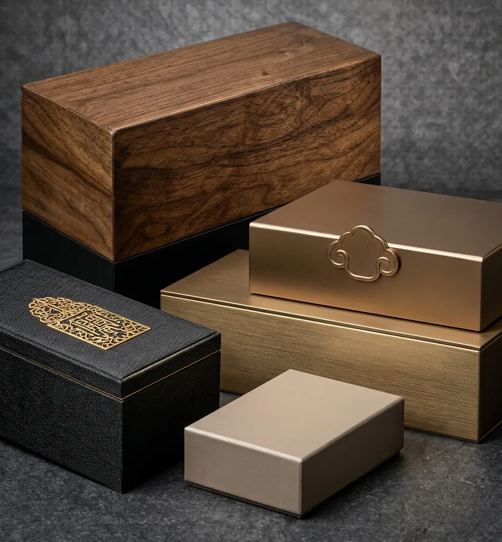 Cajas con base y tapa